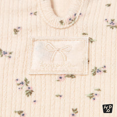 Poplin Eyelet Long-Sleeve T-shirt