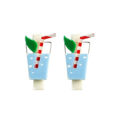 Tropical Juice Blue Alligator Clip