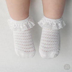 Helio lace summer baby socks