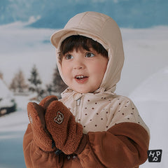 Boichi Teddy Fleece Mittens