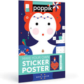 Queen of Heart - Huge Poster (1600 stickers) (6-12 YEARS OLD)