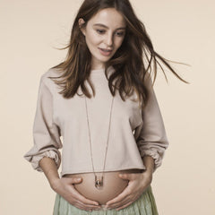 Pregnancy Necklace - "U" collection - Gold