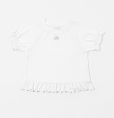 Ayla Eyelet Short-Sleeve T-shirt