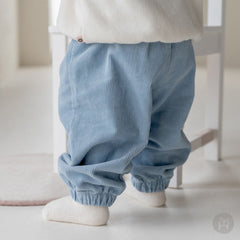 Senon corduroy baby jogger pants