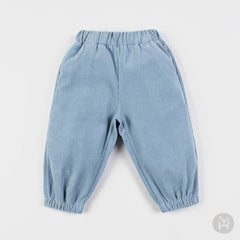 Senon corduroy baby jogger pants