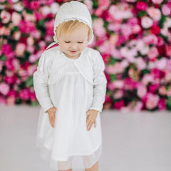 Sophia Christening Bonnet