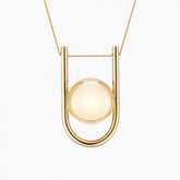 Pregnancy Necklace - "U" collection - Gold