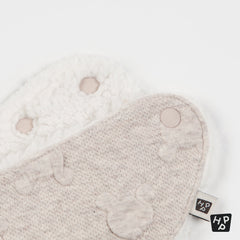 Arty Snow Baby Banana Bib