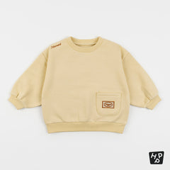 Pudding baby fleece lined sweatshirt