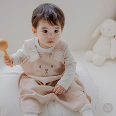 Bao Bamboo sleeping vest_Beige