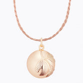 Pregnancy Necklace - Ginkgo Rose Pink