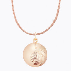 Pregnancy Necklace - Ginkgo Rose Pink