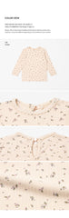 Poplin Eyelet Long-Sleeve T-shirt