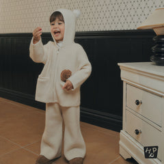 Momong Knit Baby Top and Bottom Set