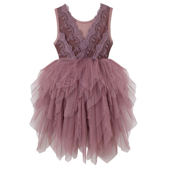 Sophie Lace Bodice Tutu Dress - Truffle