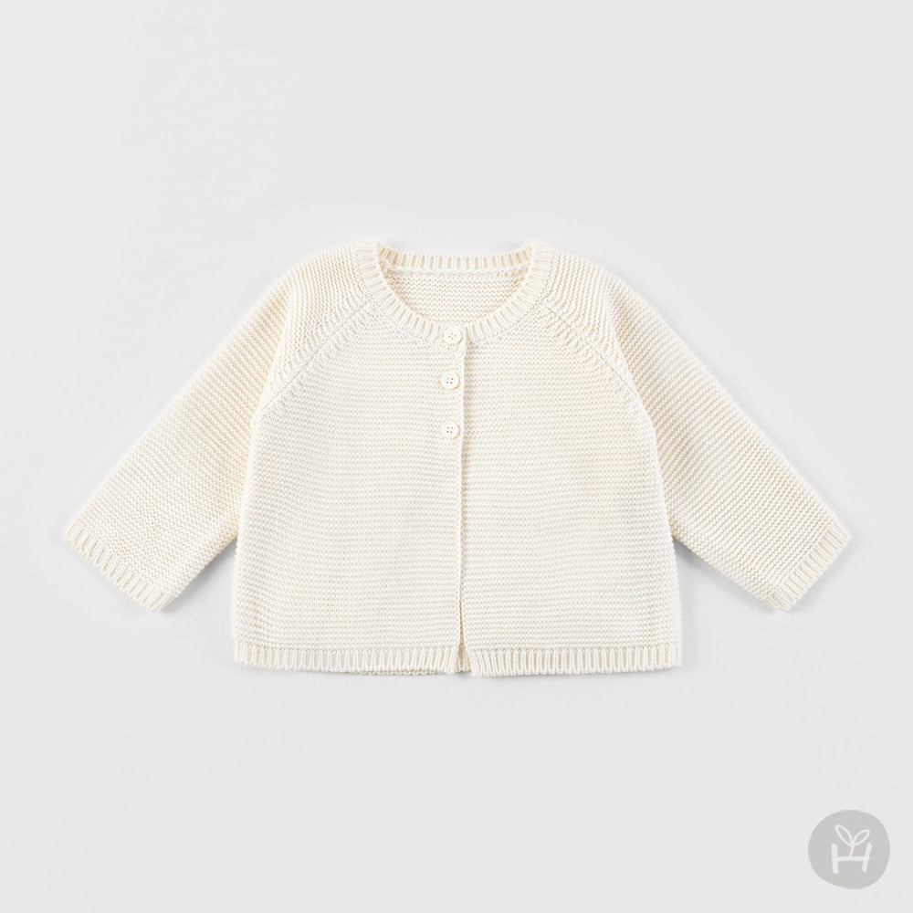 Neo knit baby cardigan