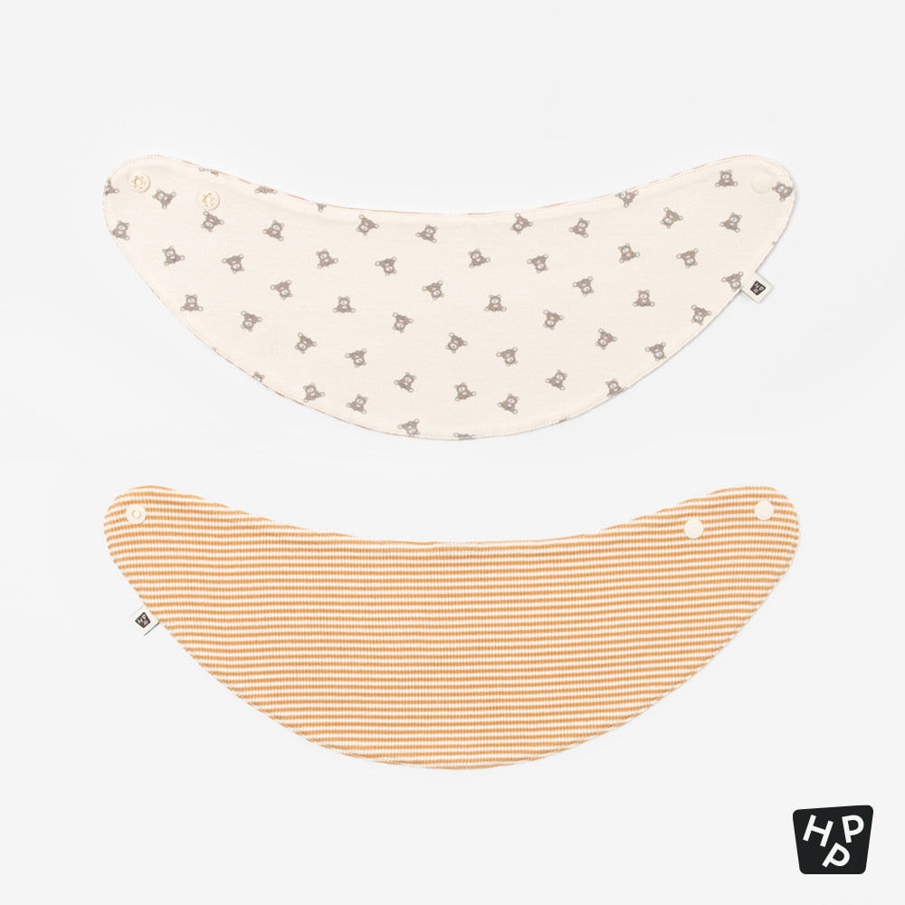 Olienne Reversible Baby Banana Bib