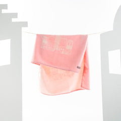 Mats & Merthe - Blanket Cradle Cashmere Houses (Pink)
