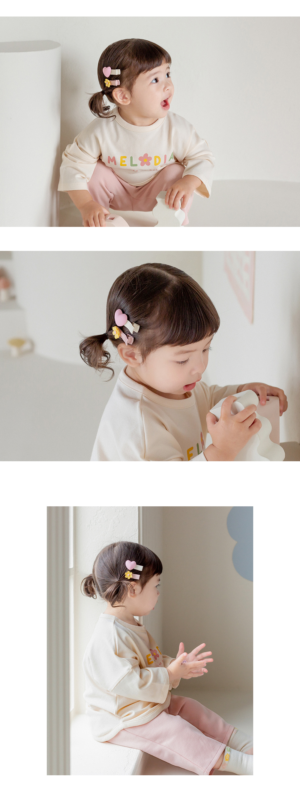 Lizzie mini baby hairpin set