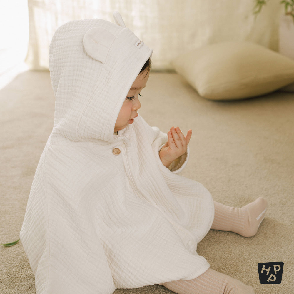 Happy Bebe 6-Layer Cotton Gauze Cape