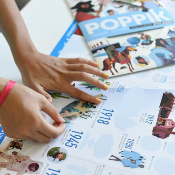 Poppik - Stickers poster - HISTORY FRAME
