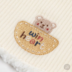 Mir snow baby banana bib