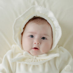 Dior winter baby bonnet