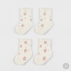 Delluna winter baby socks