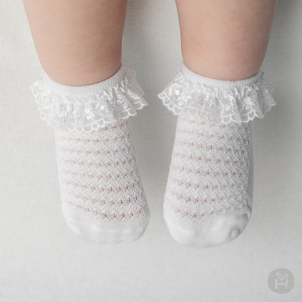 Helio lace summer baby socks