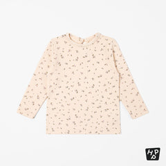 Poplin Eyelet Long-Sleeve T-shirt
