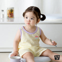 Emile Mesh Baby Sleeveless Loungewear