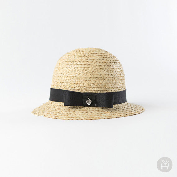 Sopia baby straw cloche hat