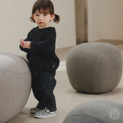 Brahms knit baby sweater