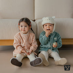 Hug double velour cardigan