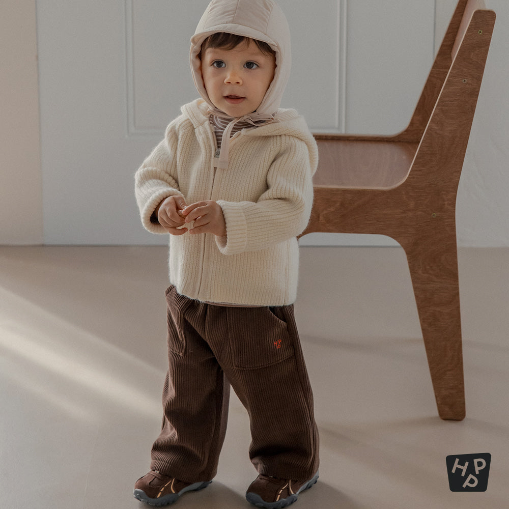 S'more Fleece Lined Corduroy Wide Pants