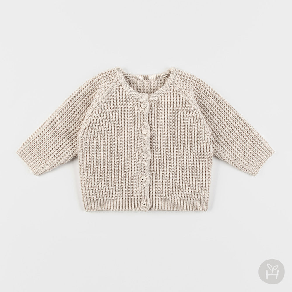 Linda knit baby cardigan