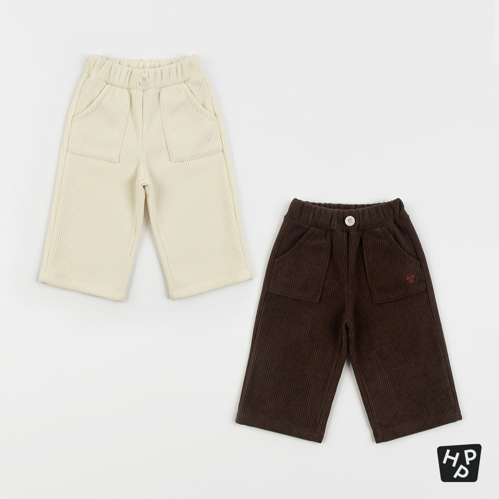 S'more Fleece Lined Corduroy Wide Pants