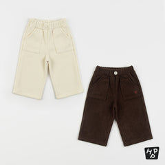 S'more Fleece Lined Corduroy Wide Pants
