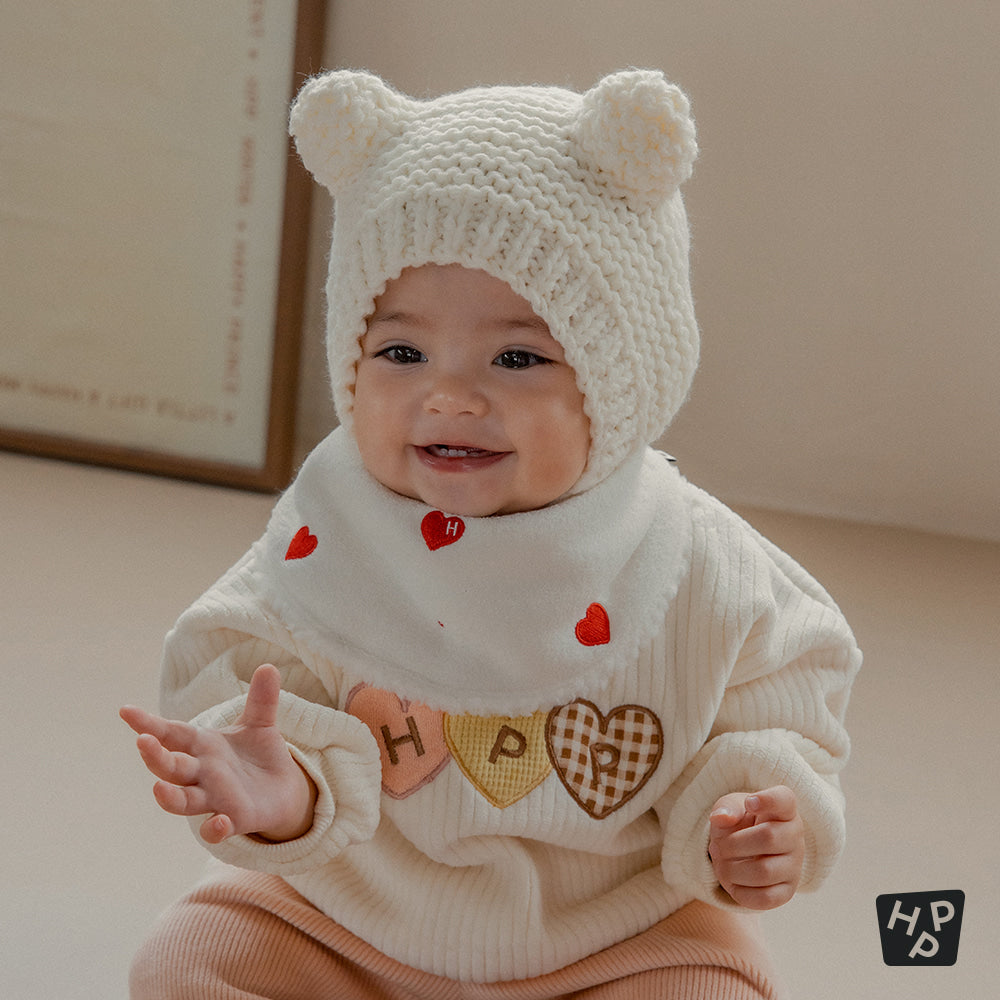 Cupid snow baby bananabib