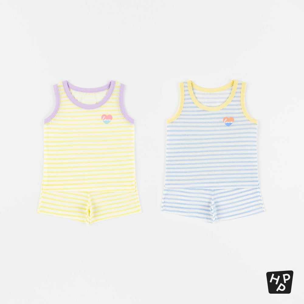 Emile Mesh Baby Sleeveless Loungewear