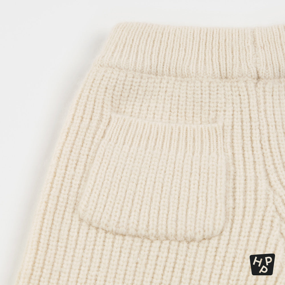 Momong Knit Baby Top and Bottom Set