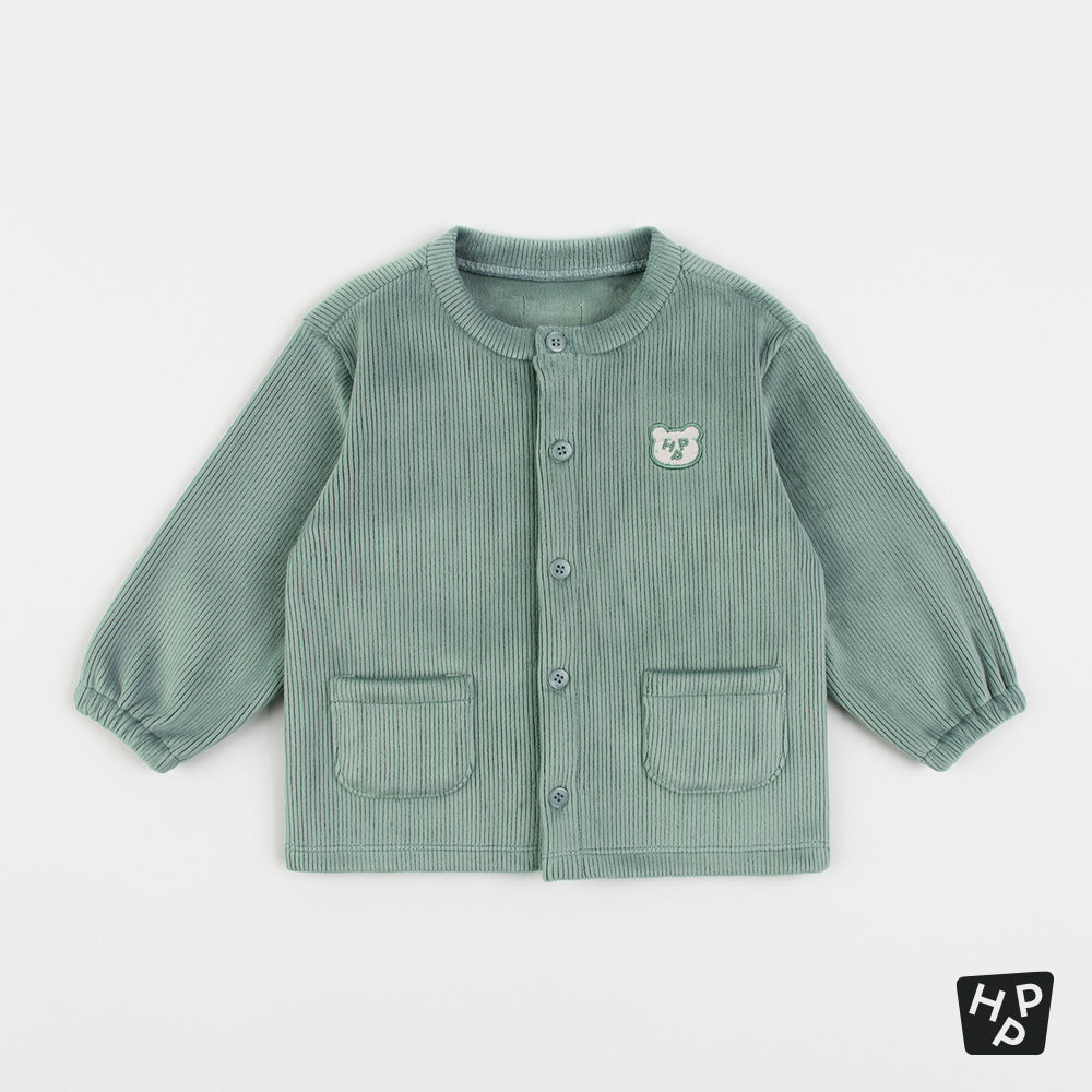 Hug double velour cardigan