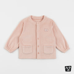 Hug double velour cardigan