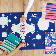 Poppik - Stickers poster - CONSTELLATION