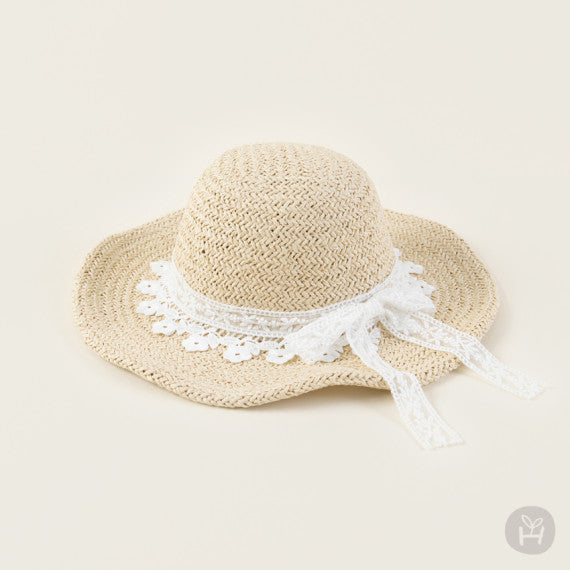 Becky Baby Straw Sun Hat