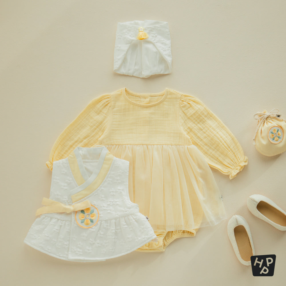 Onyunarae Hanbok Bodysuit Set