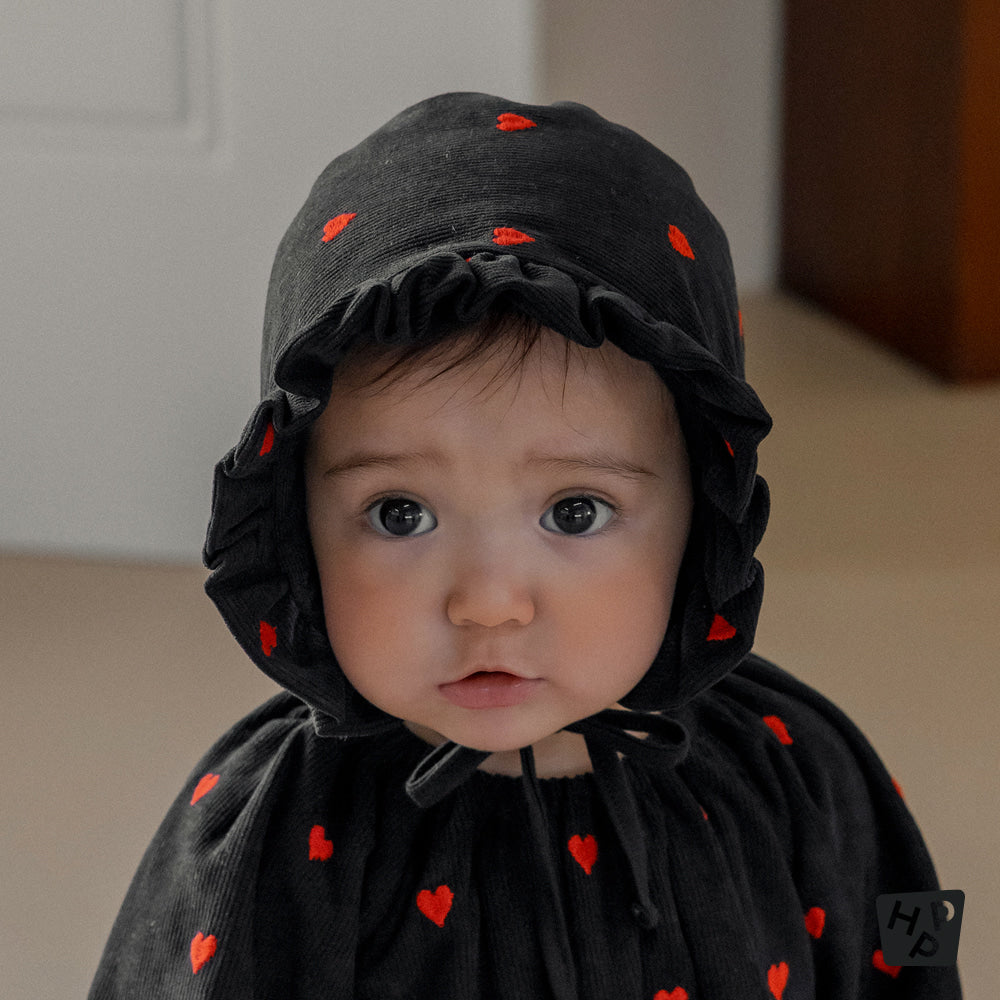 Lilu Corduroy Baby Bonnet