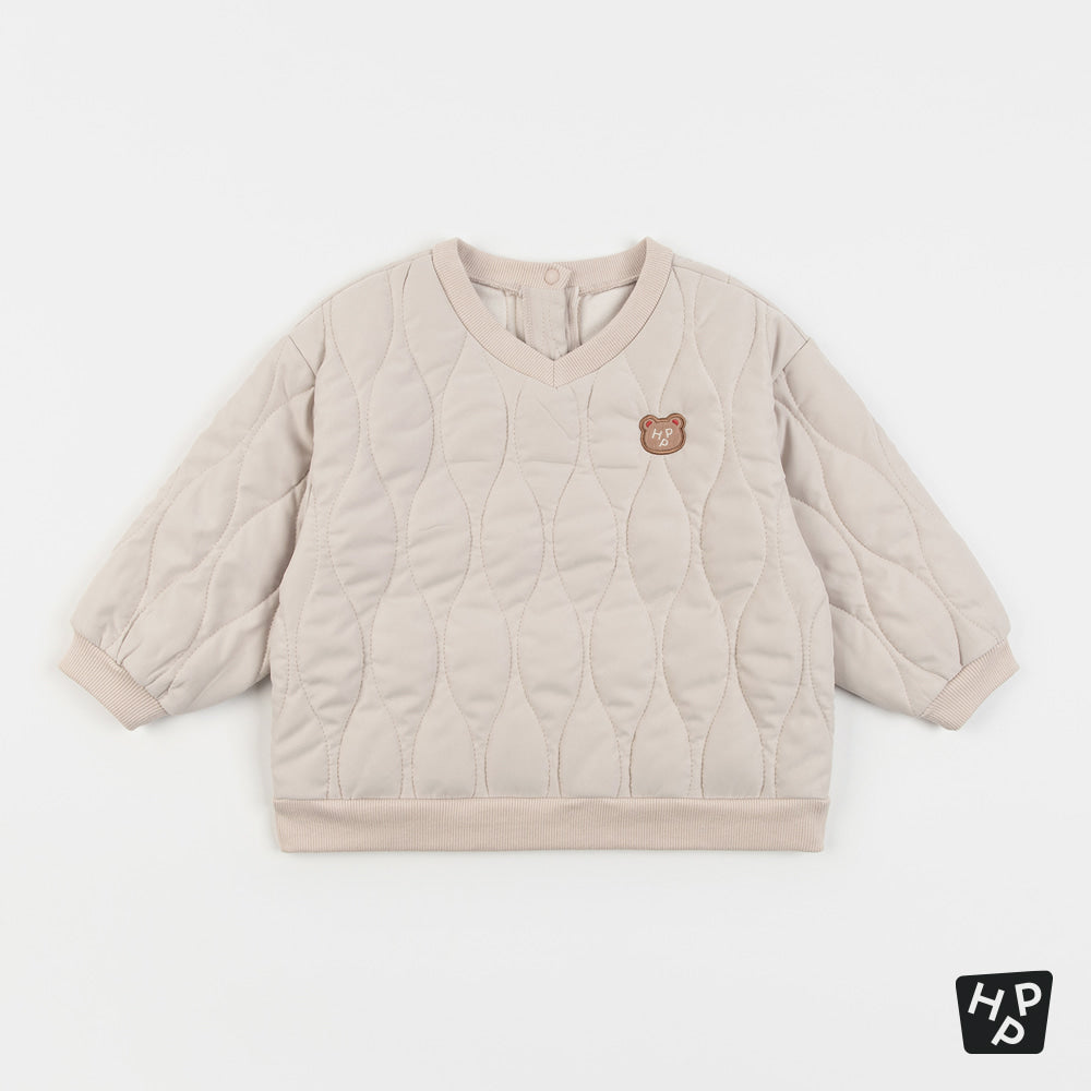 Ellado padded baby sweatshirt