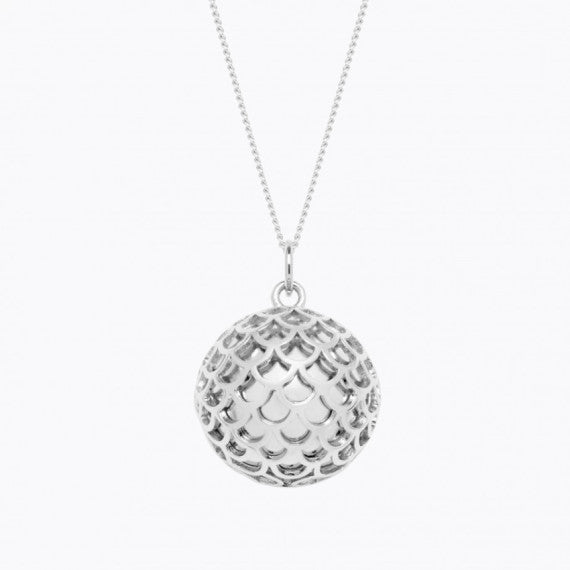 Pregnancy Necklace - "SOURCE" Silver