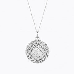 Pregnancy Necklace - "SOURCE" Silver